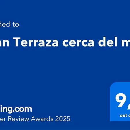 Gran Terraza Cerca Del Mar. Apartment